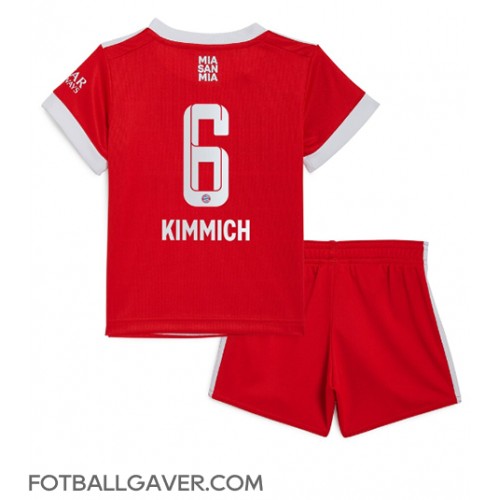 Bayern Munich Joshua Kimmich #6 Fotballklær Hjemmedraktsett Barn 2022-23 Kortermet (+ korte bukser)